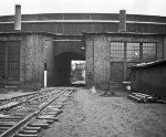 PRR Roundhouse, Western Entrance, c. 1953
